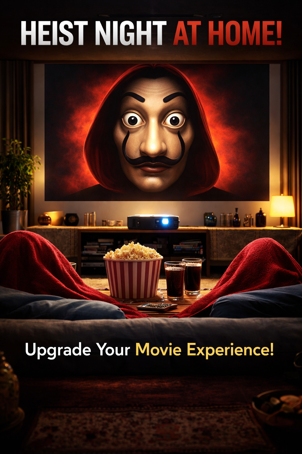 Transform Your Living Room into a Money Heist Series Command Centre