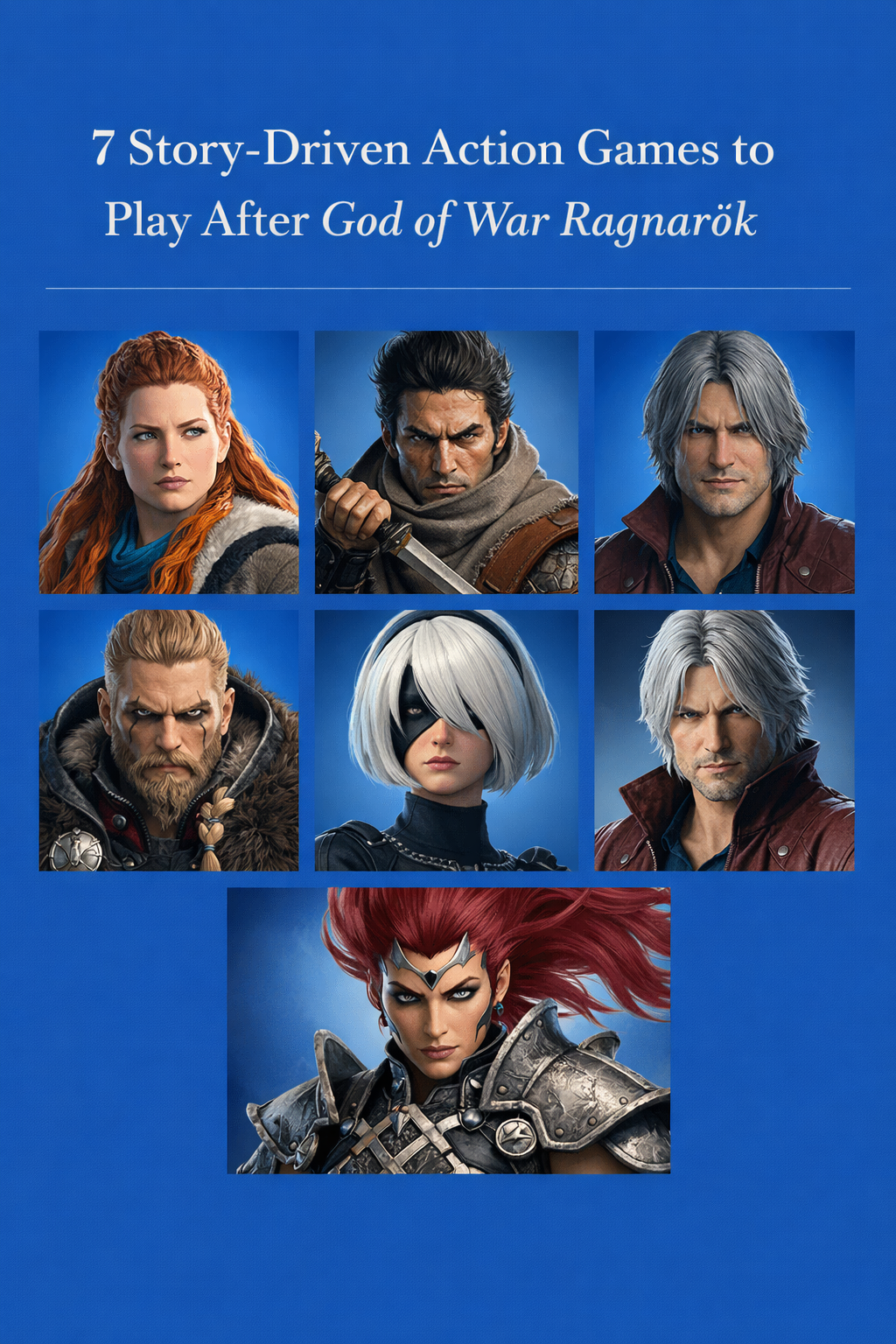 7 Story Driven Action Games  After God of War Ragnarök to Play Now!